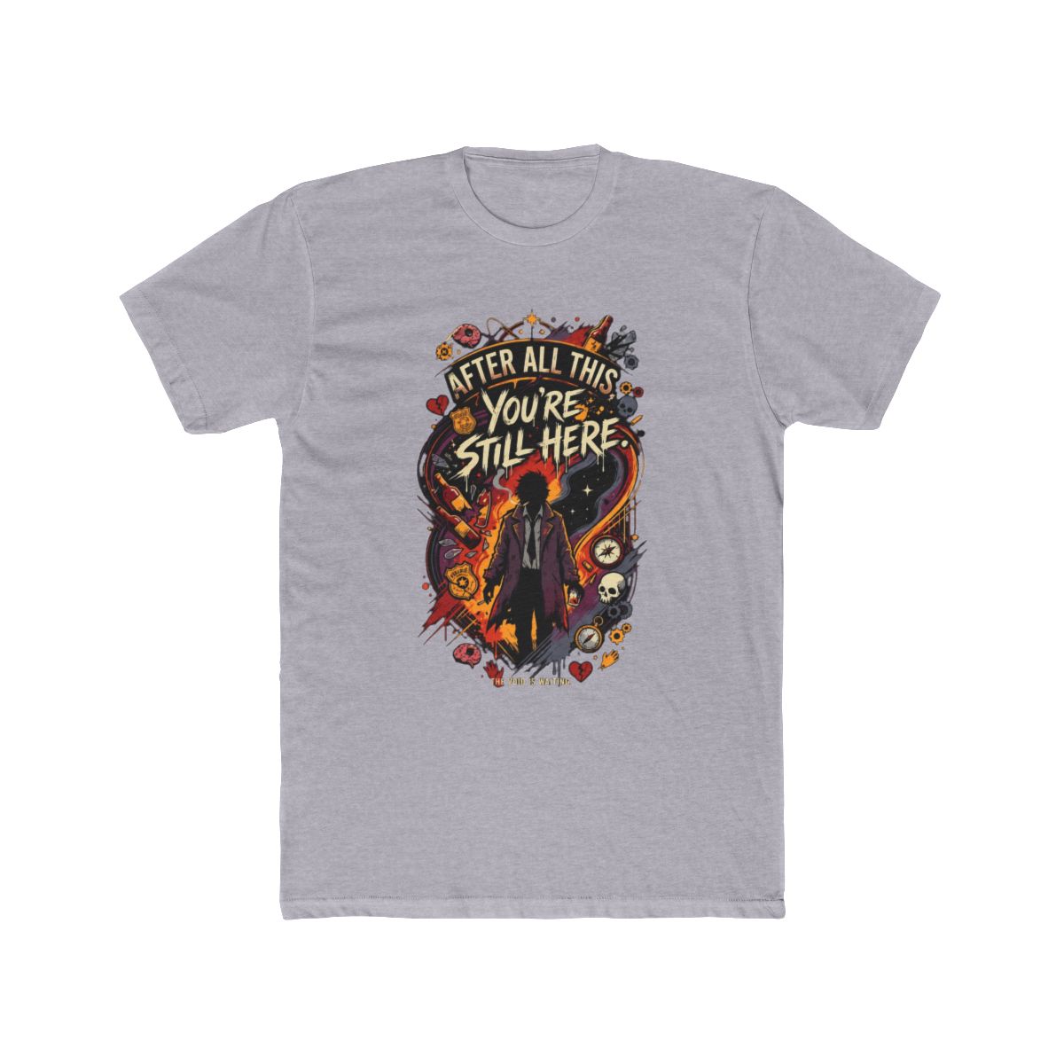 Disco Elysium After All This You're Still Here T Shirt - alternate angle 5, merchandise