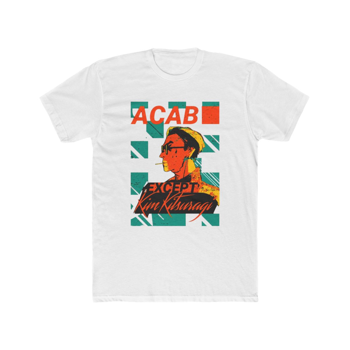 Acab Except Kim Kitsuragi T Shirt | Disco Elysium