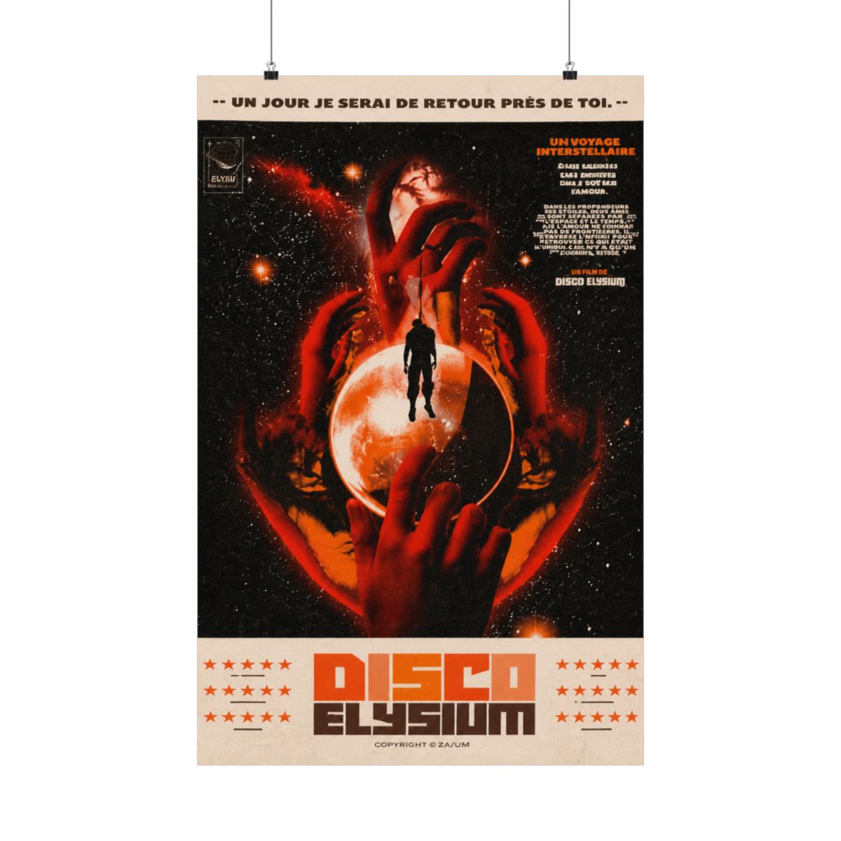 Disco Elysium One Sheet Essential - Official Posters & Wall Art merchandise