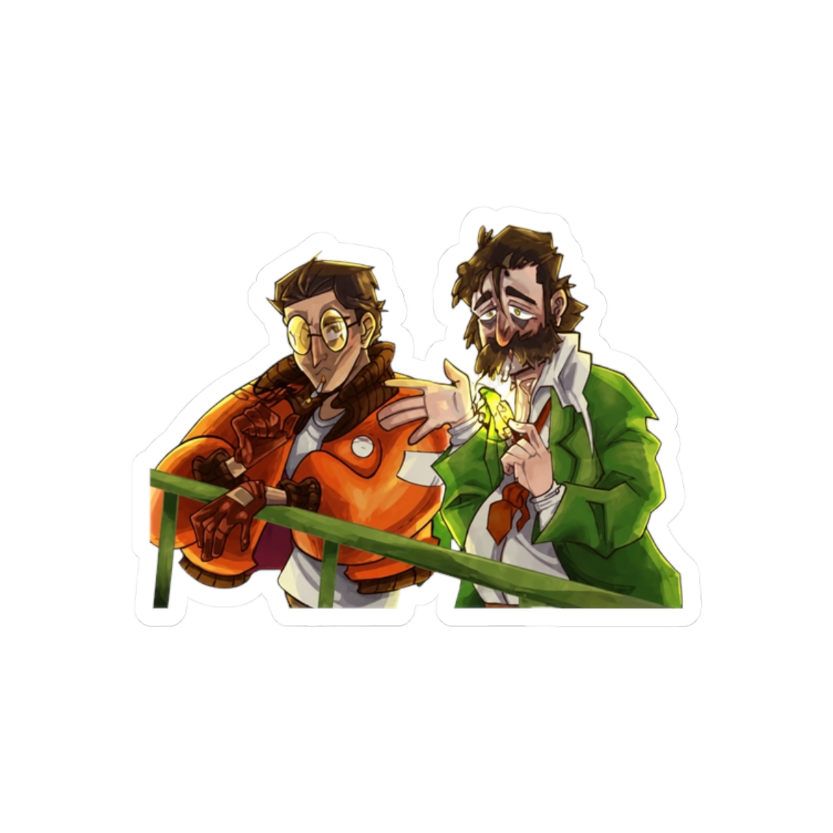 Kim and Harry Disco Elysium - alternate angle 3, merchandise