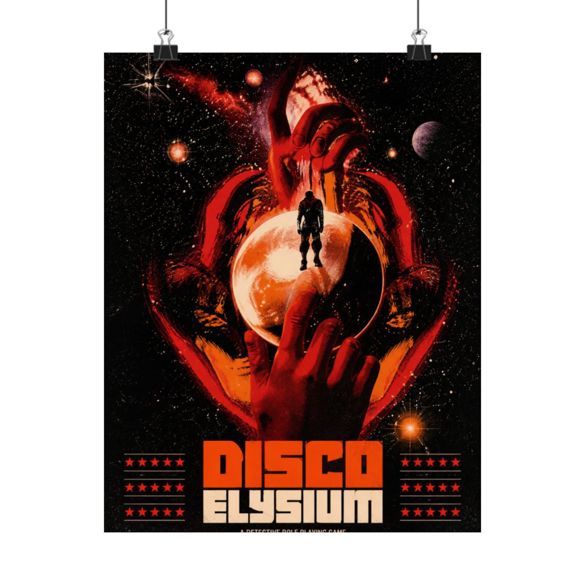 Disco elysium one sheet - alternate angle 5, merchandise