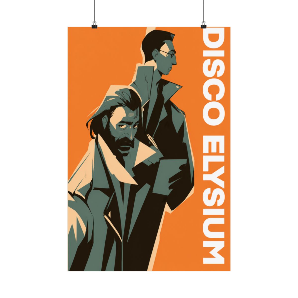 Minimalist Poster | Modern Wall Art Print for Room Decor | Disco Elysium