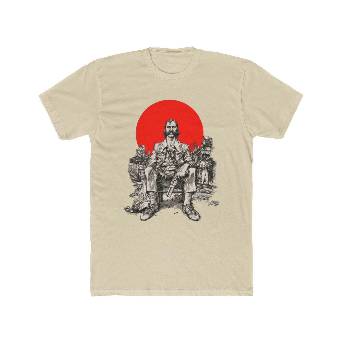 TEQUILA SUNSET NATURAL T Shirt | Disco Elysium